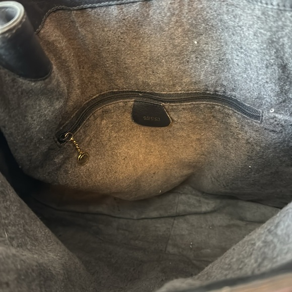 Gucci black leather Diana bag with bamboo handle - Picture 9 of 13